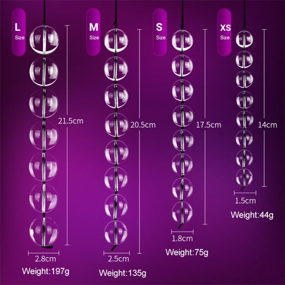 Crystal Glass Beads Toy for Fun activities(21 cm) - Picture 2 of 11